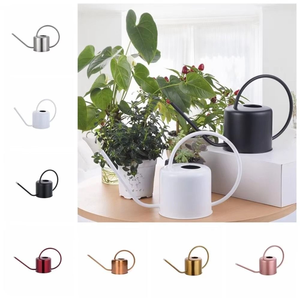 Watering Can Long Spout - u 1.3L Bitki Yağmurlama Kabı Paslanmaz
