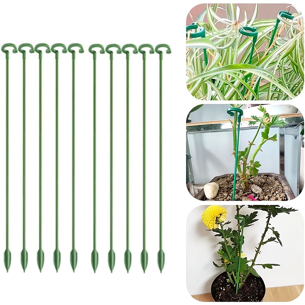 Orchid Potting Mix - 5/10 adet bitki destekleri standı kelebekler