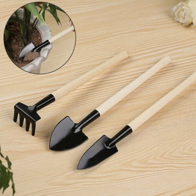 Gardening Tools On Sale - 3 adet Mini taşınabilir bahçe aracı