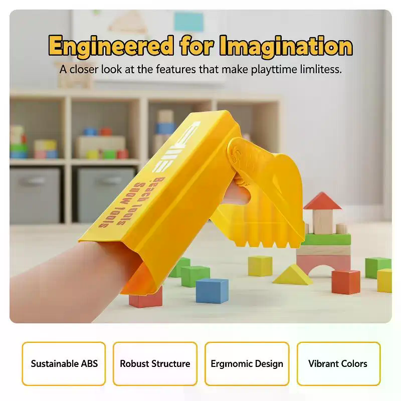 Gardening Tools For Kids - Pro Kum Kar Küreği Canlı Turuncu