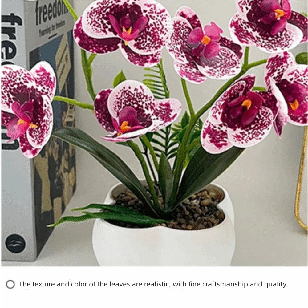 Orchid Potting Mix - Çok Çiçekli Simüle Kelebek Orkidesi Kendin