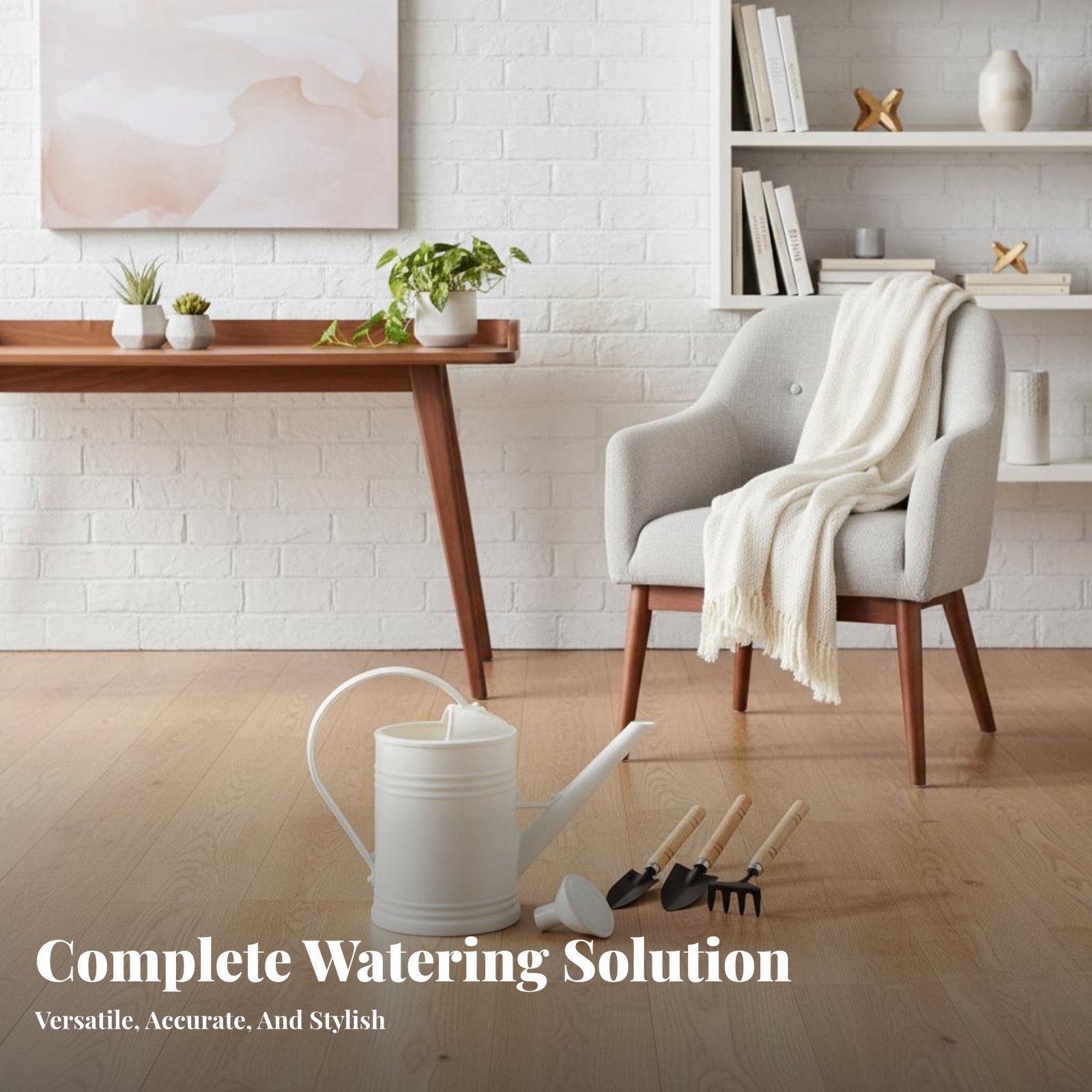 Watering Can Long Spout - Uzun Ağızlı Sulama Kovası Taşınabilir Bahçe