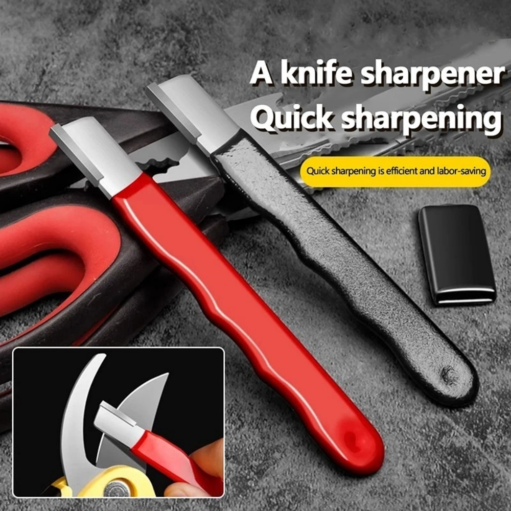 Essential Gardening Tools - Profesyonel Metal Bıçak Bileyici Makas Bileyici