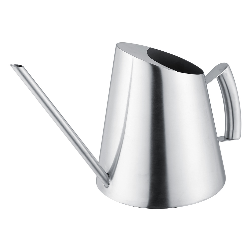 Watering Can Long Spout - 1.5L Paslanmaz Çelik sulama kovası Çiçek