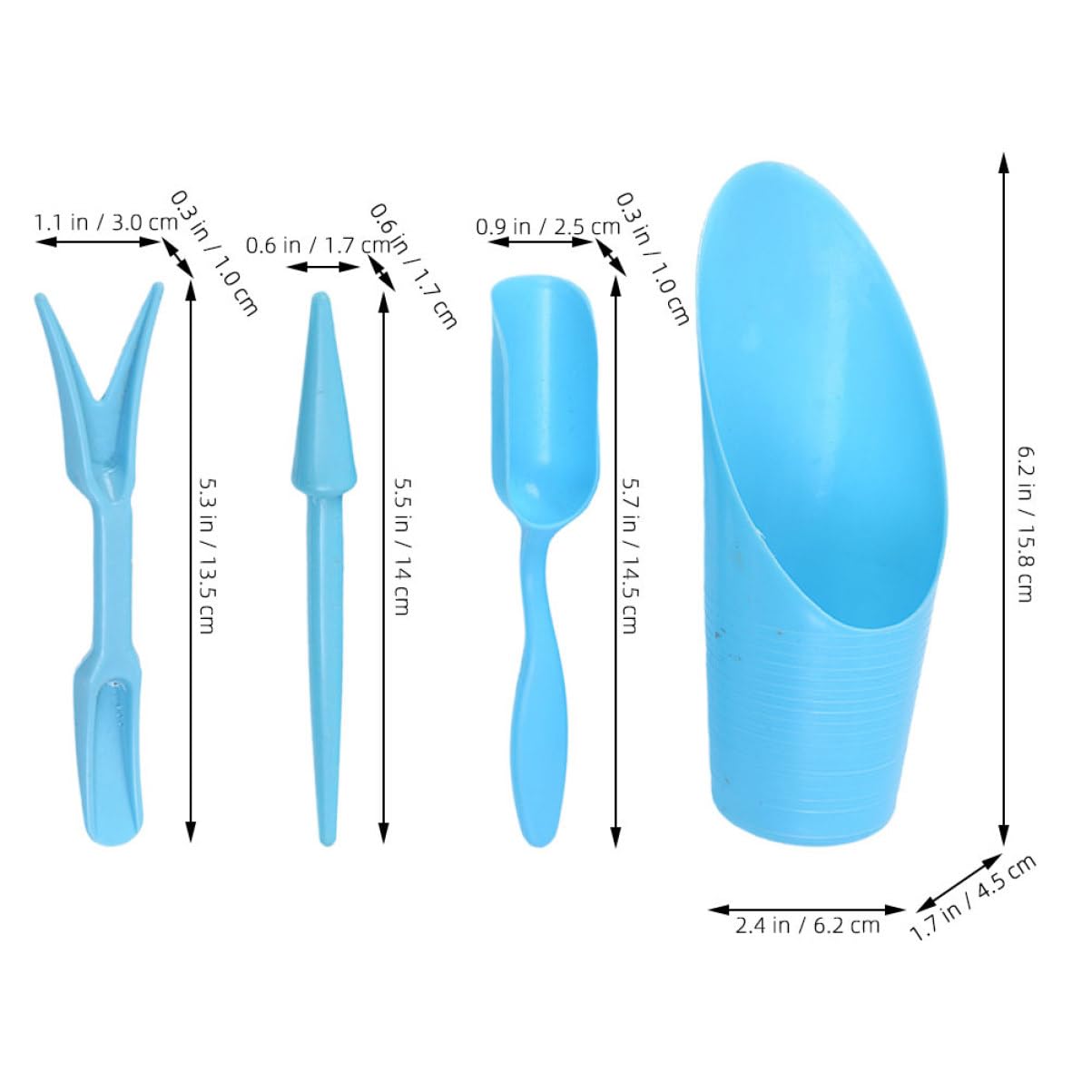 4 adet/takım, Plastik Dayanıkl - Gardening Tools Bundle incelemesi ve fiyatı