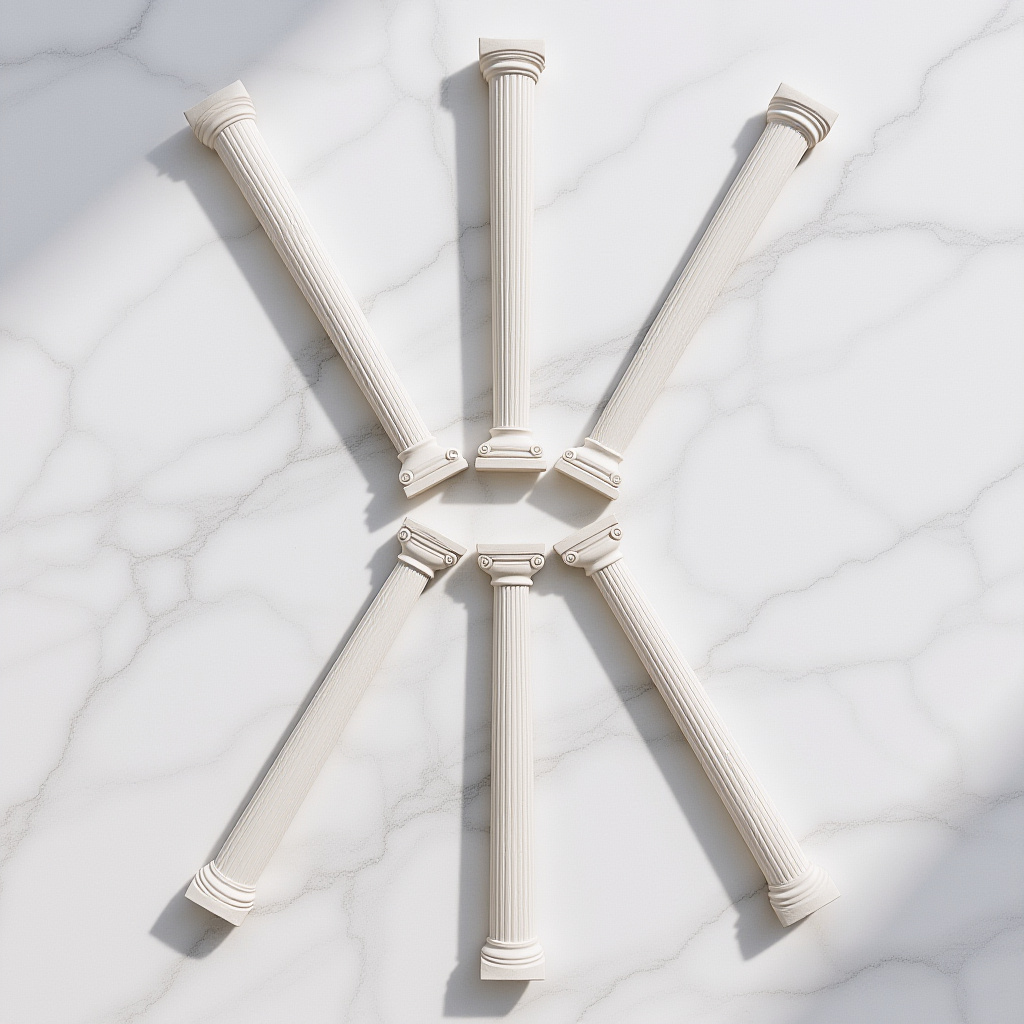 Mini Yunan Sütun Seti 6 Parça  - Gardening Tools Photo incelemesi ve fiyatı