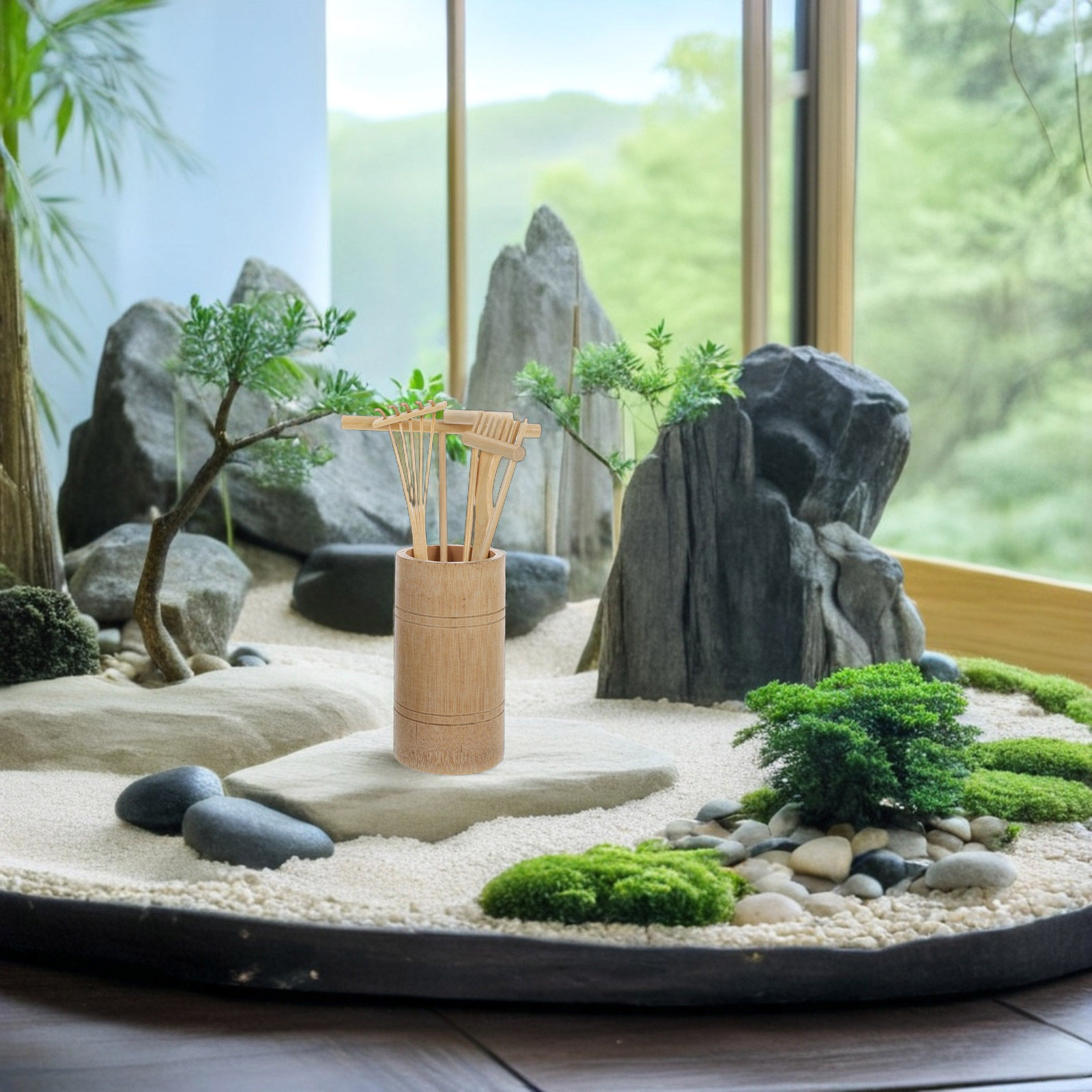 1 Set Japon Zen Bahçesi Tırmık - Gardening Tools And Accessories incelemesi ve fiyatı