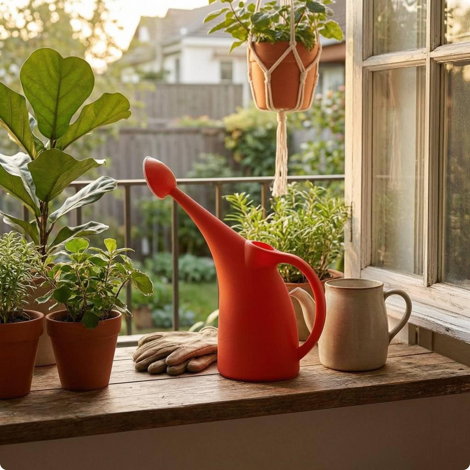 İç Mekan Bitki Sulama Kabı Uzu - Watering Can Long Spout incelemesi ve fiyatı