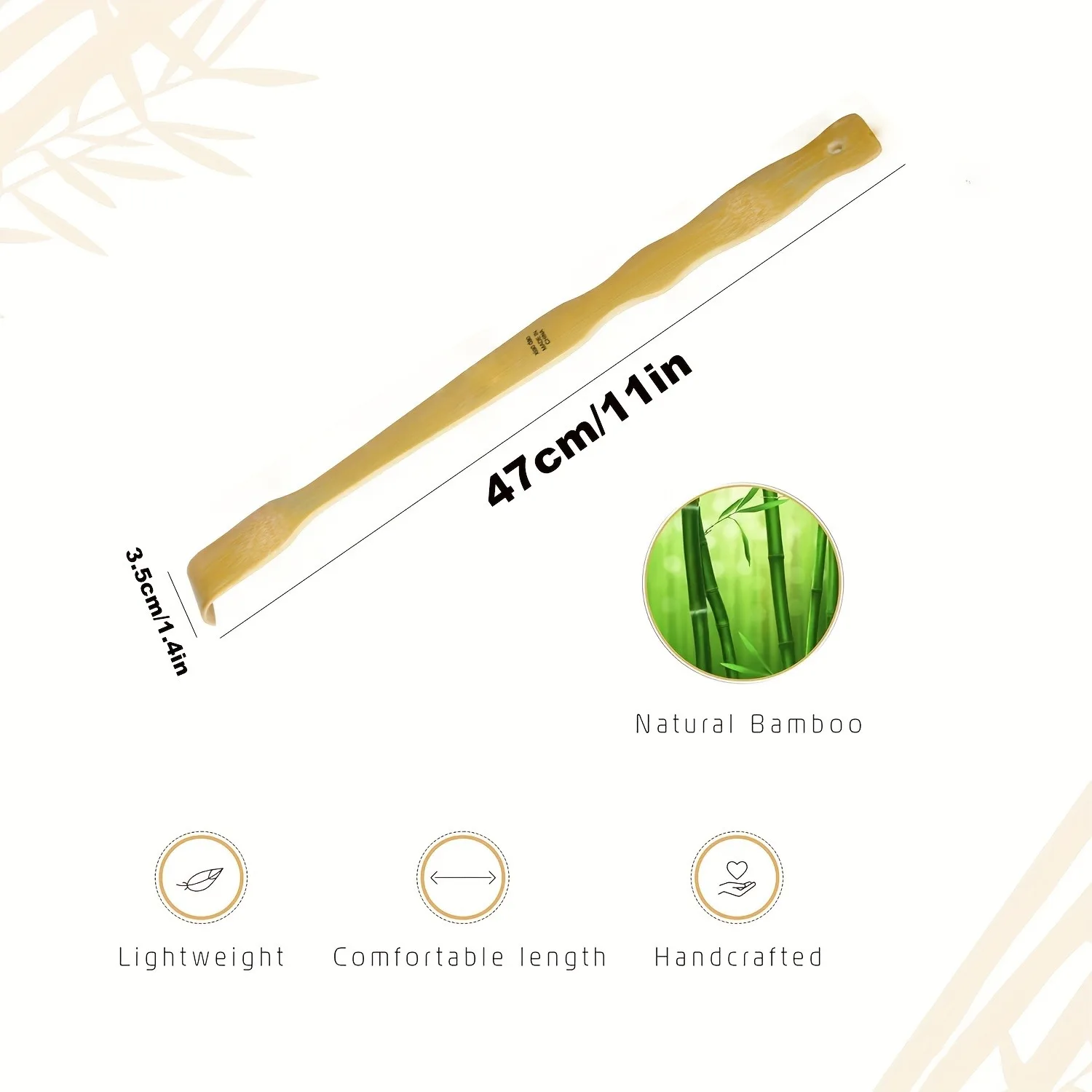 Bambu Sırt Kaşıyıcı – Doğal Ba - Gardening Tools Long Handle incelemesi ve fiyatı