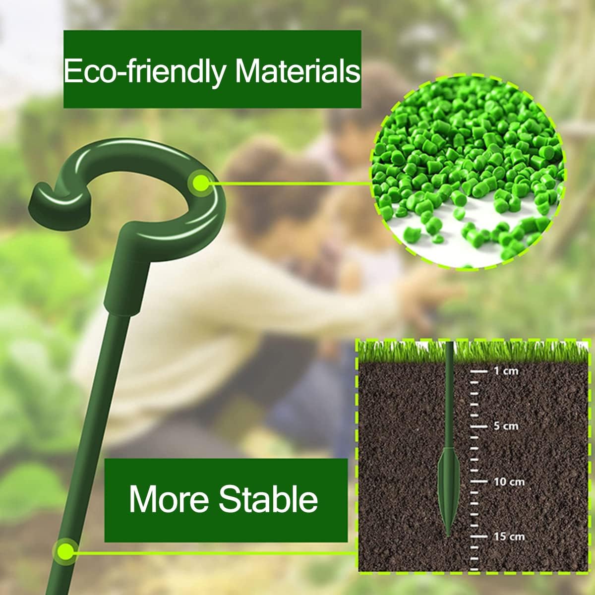 5/10 adet bitki destek kazıkla - Orchid Potting Mix incelemesi ve fiyatı