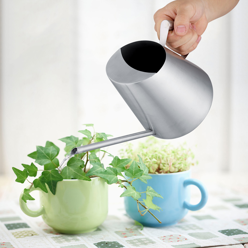 1.5L Paslanmaz Çelik sulama ko - Watering Can Long Spout incelemesi ve fiyatı